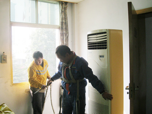 空調(diào)拆裝3